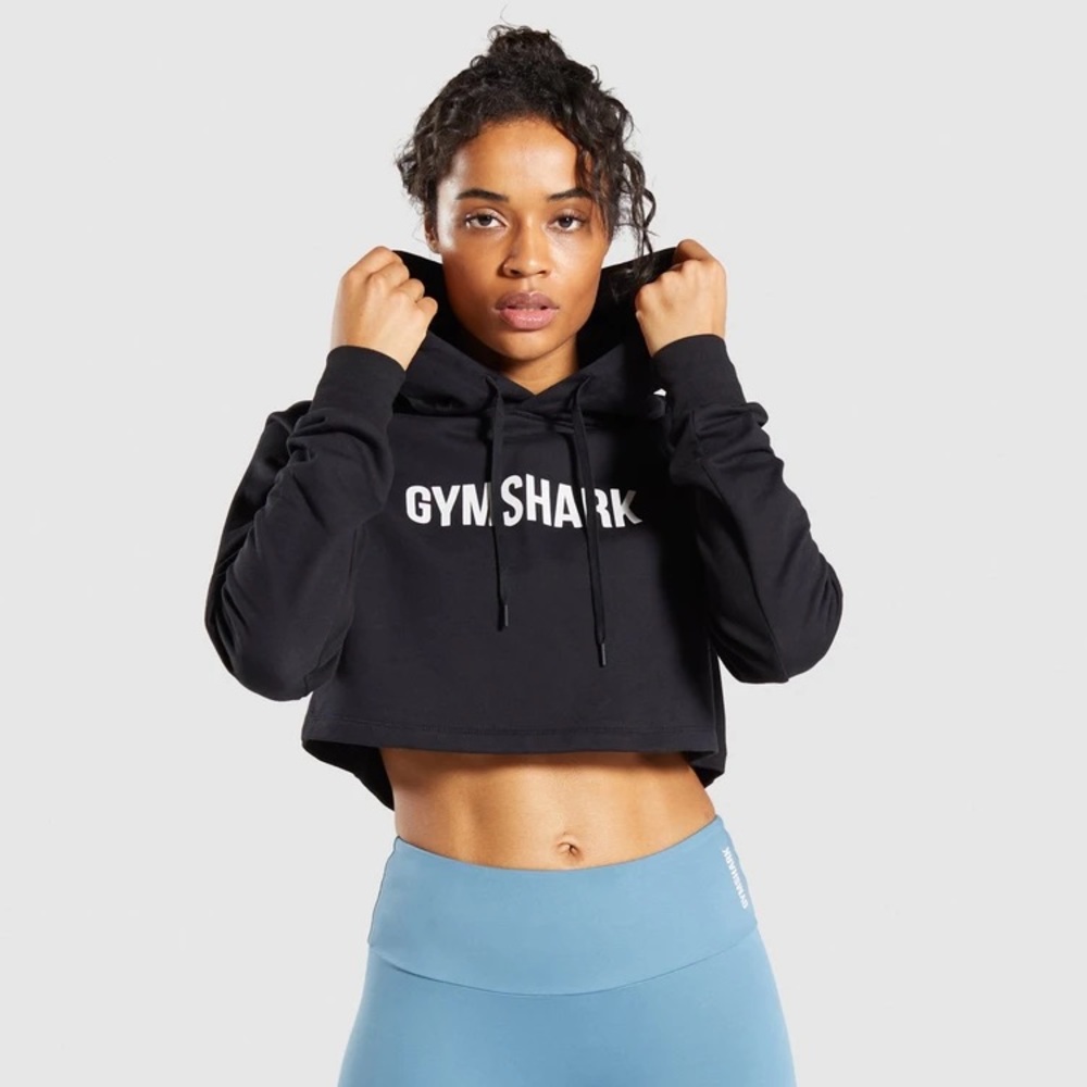 GYMSHARK CROPPED TRAINING HOODIE